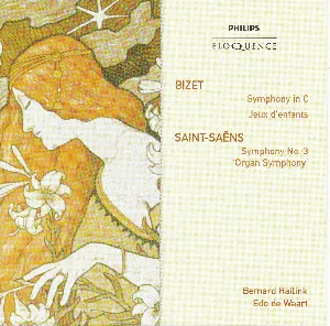 Pochette Bizet: Symphony in C major / Jeux d'enfants / Saint-Saëns: Symphony No. 3 