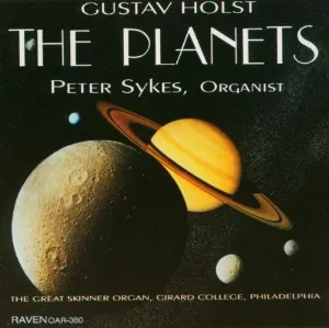 Pochette de The Planets, Transcribed for Organ by Peter Sykes de Gustav Holst