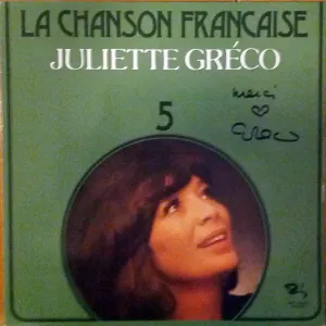 Pochette de La Chanson française 5 de Juliette Gréco