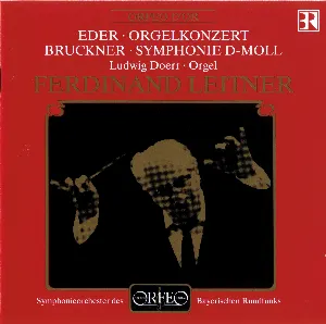 Pochette Eder: Orgelkonzert / Bruckner: Symphonie d-moll
