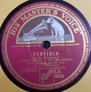 Pochette de Perfidia / At Last de Glenn Miller and His Orchestra