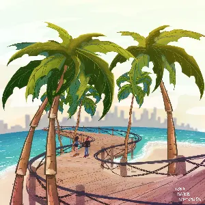Pochette de Boardwalk de softy
