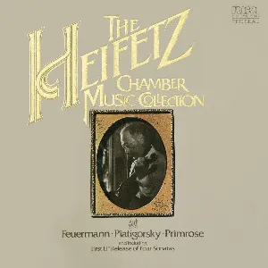 Pochette de Mozart: Sonatas K. 378 & K. 454 / Beethoven: Sonatas nos. 3 & 8 de Ludwig van Beethoven - Wolfgang Amadeus Mozart - Jascha Heifetz