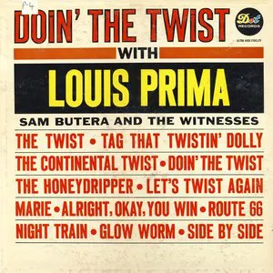 Pochette Doin' The Twist With Louis Prima