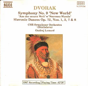 Pochette Symphony no. 9 “New World” / Slavonic Dances, op. 72 nos. 1, 2, 7 & 8