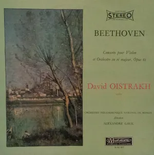 Pochette Concerto pour Violon et Orchestre en Ré Majeur, Opus 61