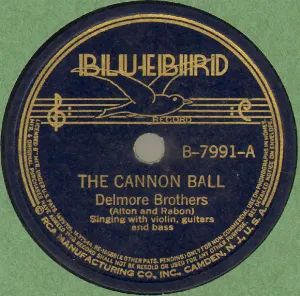 Pochette de The Cannon Ball / The Only Star de The Delmore Brothers