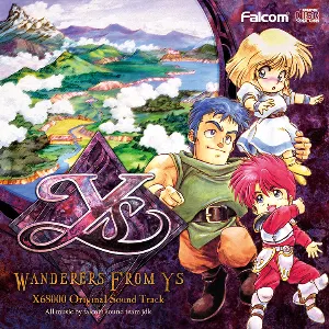 Pochette de Wanderers From Ys X68000 Original Sound Track de Falcom Sound Team jdk