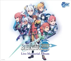Pochette de "PSO" Series 15th Anniversary Concert "Sympathy 2015" Live Memorial Album de Hideaki Kobayashi - Motoi Sakuraba - Ken'ichi Tokoi