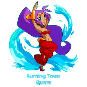 Pochette de Burning Town de Qumu