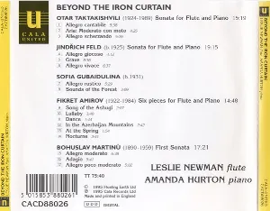Pochette de Beyond the Iron Curtain de Bohuslav Martinů - Sofia Gubaidulina