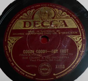 Pochette de Goody Goody / What's the Name of That Song? de Bob Crosby and His Orchestra