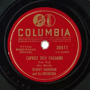 Pochette de Caprice XXIV Paganini / I’m Here de Benny Goodman and His Orchestra