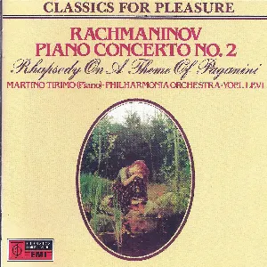 Pochette Piano Concerto No. 2 / Rhapsody on a Theme of Paganini