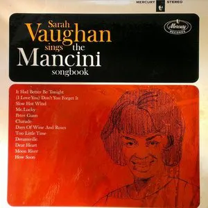 Pochette Sarah Vaughan Sings the Mancini Songbook