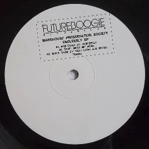 Pochette de Endlessly EP de Warehouse Preservation Society