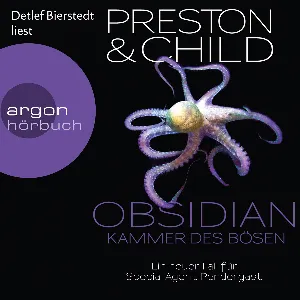 Pochette de Obsidian: Kammer des Bösen de Preston & Child - Detlef Bierstedt