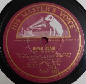 Pochette de Never Again / Devil May Care de Tommy Dorsey and His Orchestra