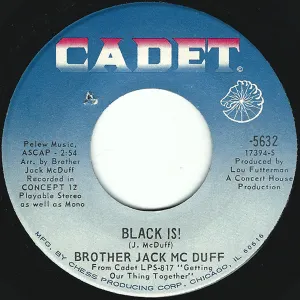 Pochette de Black Is! / Win, Lose or Draw de “Brother” Jack McDuff