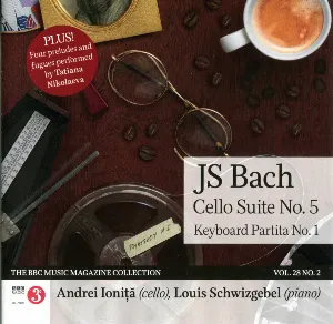 Pochette BBC Music, Volume 28, Number 2: Bach: Cello Suite No. 5, Keyboard Partita No. 1