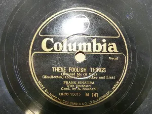 Pochette These Foolish Things (Remind Me of You) / Why Shouldn't I?