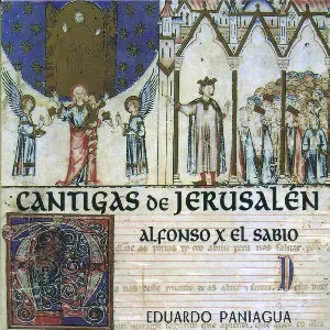 Pochette de Cantigas de Jerusalén de Eduardo Paniagua - Música Antigua