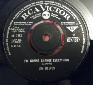 Pochette de I’m Gonna Change Everything / Pride Goes Before a Fall de Jim Reeves