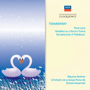 Pochette Swan Lake / Variations on a Rococo Theme / Symphony No.6 'Pathétique'