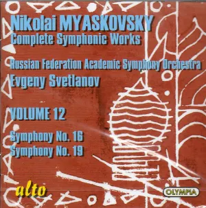 Pochette de Complete Symphonic Works, Volume 12 de Nicolai Myaskovsky - State Academic Symphony Orchestra of Russia “Evgeny Svetlanov” - Yevgeny Svetlanov