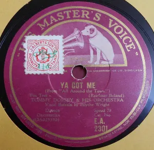 Pochette de Ya Got Me / A Room With a View de Tommy Dorsey and His Orchestra