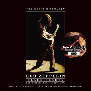 Pochette de Black Beauty: Carnegie Hall 1969 Early Show de Led Zeppelin