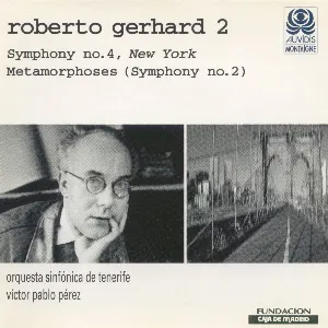 Pochette de Symphony no. 4 "New York" / Metamorphoses (Symphony no. 2) de Roberto Gerhard