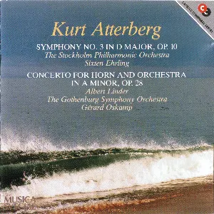 Pochette Symphony no. 3 in D major, op. 10 / Concerto for Horn and Orchestra in A minor, op. 28