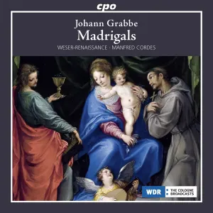 Pochette de Madrigals de Manfred Cordes - Weser-Renaissance Bremen