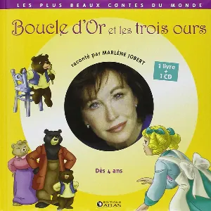 Pochette de Boucle d’Or et les trois ours de Marlène Jobert