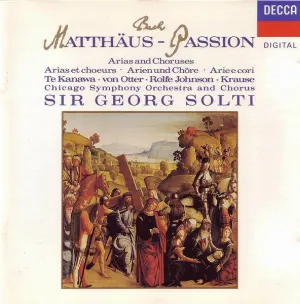 Pochette Matthäus-Passion: Arias and Chorusses