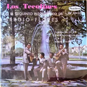 Pochette de Cosas del ayer / Cada noche un amor / Creí / Amor ciego de Los Tecolines - Sergio Flores