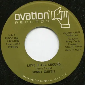 Pochette de Love Is All Around / Here, There and Everywhere de Sonny Curtis