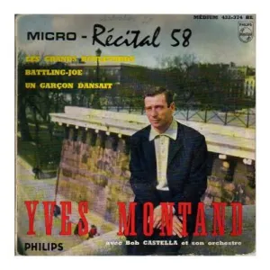 Pochette de Micro‐Récital 58, N°7 de Yves Montand