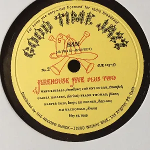 Pochette de San / Firemen's Lament de Firehouse Five Plus Two
