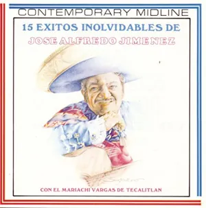 Pochette de 15 éxitos inolvidables de José Alfredo Jiménez
