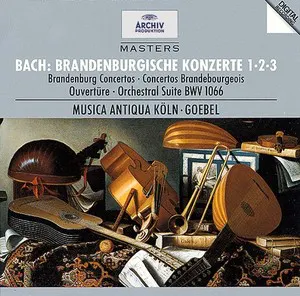 Pochette Brandenburgische Konzerte nos. 1, 2, 3