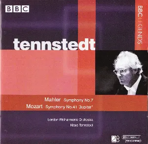 Pochette Mahler: Symphony no. 7 / Mozart: Symphony no. 41 