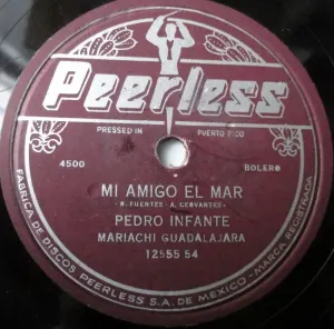 Pochette de Mi amigo el mar / Divino tormento de Pedro Infante
