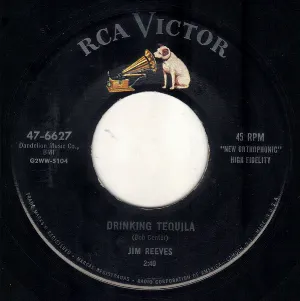 Pochette de Drinking Tequila / Then I’ll Stop Loving You de Jim Reeves