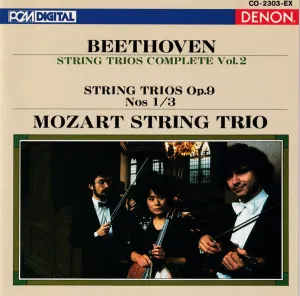 Pochette de String Trios Op. 9 Nos. 1/3 de Ludwig van Beethoven