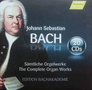 Pochette de Sämtliche Orgelwerke de Johann Sebastian Bach