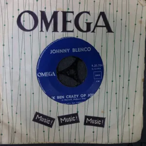 Pochette de Zo zo zei zij / ’k Ben crazy op jou de Johnny Blenco