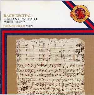 Pochette Bach Recital (Glenn Gould)