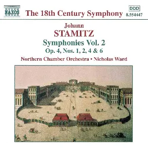 Pochette de Symphonies, Vol. 2 de Nicholas Ward - Northern Chamber Orchestra - Johann Stamitz